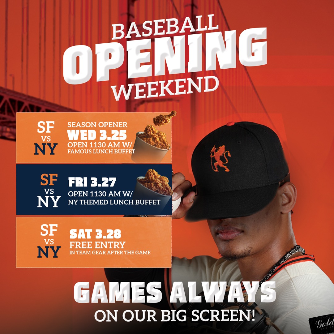 MLB OPENING WEEKEND | Gold Club San Francisco